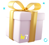 Receba seus bônus de boas-vindas no iv7