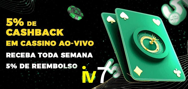 Promoções do cassino ao Vivo iv7